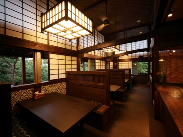 お食事処『民芸茶屋 力』_民芸モダンの宿 雲仙福田屋