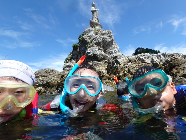 夏限定のシュノーケルツアーも!_海島遊民くらぶ