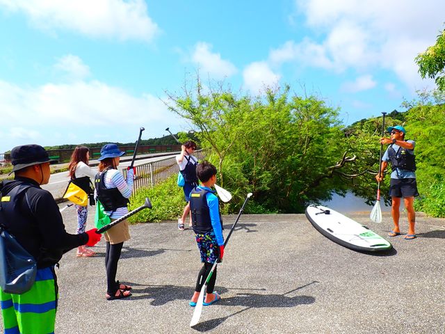 SUPレクチャー_西表島ツアーNGAF