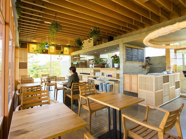 テラスカフェ空店内_農園ガーデン空 コモレビ農園