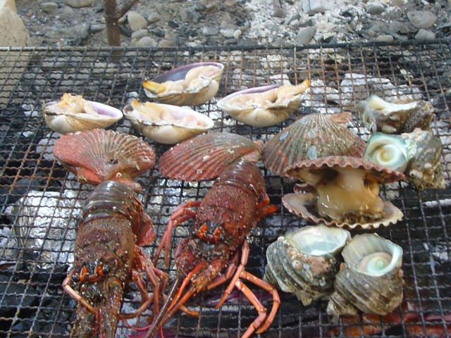海女小屋 相差かまど