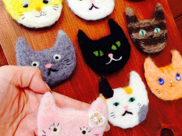 羊毛フェルトなどもありますよ。_YUTORI ART&CRAFT