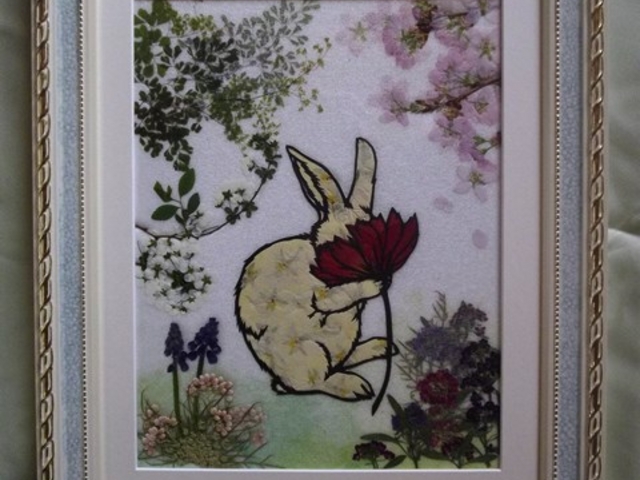 なっぴっぴの押し花額
_なっぴっぴの押し花キャンドルハウス