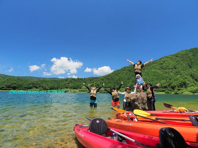 閑散期などに浜が空いていると上陸できるかも!_ログハウスペンション「Rudder」ラダー