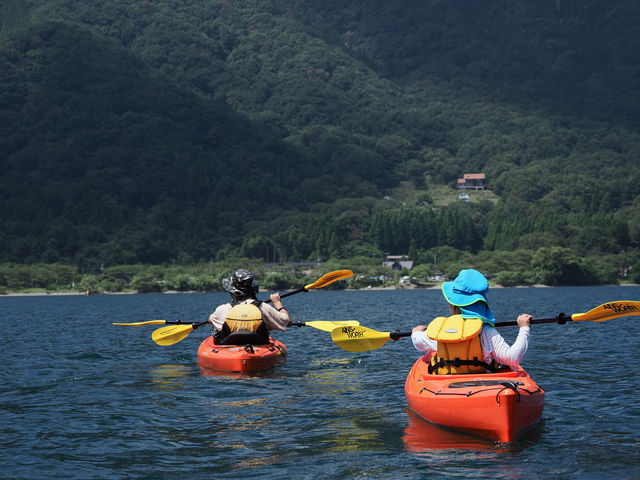 大浦湾から望むラダーの裏山は綺麗です(^^♪_ログハウスペンション「Rudder」ラダー
