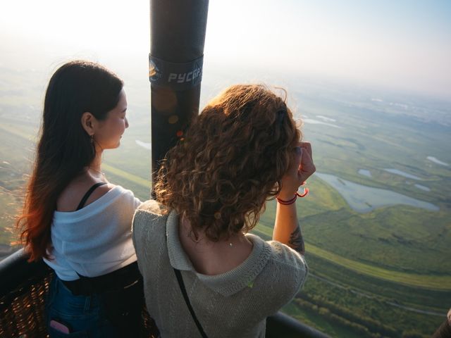 フリーフライト体験では最高高度1000mの空からの景色を楽しめます。_WinningBalloonClub