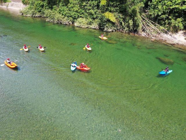美しい吉野川をサポート付きで体験_水遊び!ガルバンゾ (株)リバーランプラス