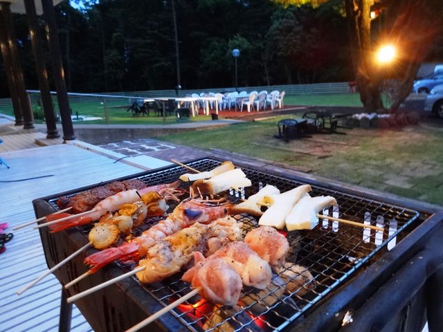 テラスから♪_お宿らんたん