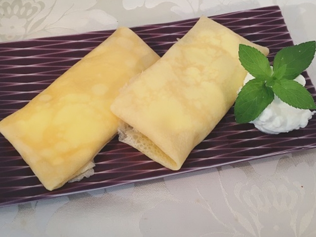 *クレープ_手作りケーキ・天然酵母パン教室 華