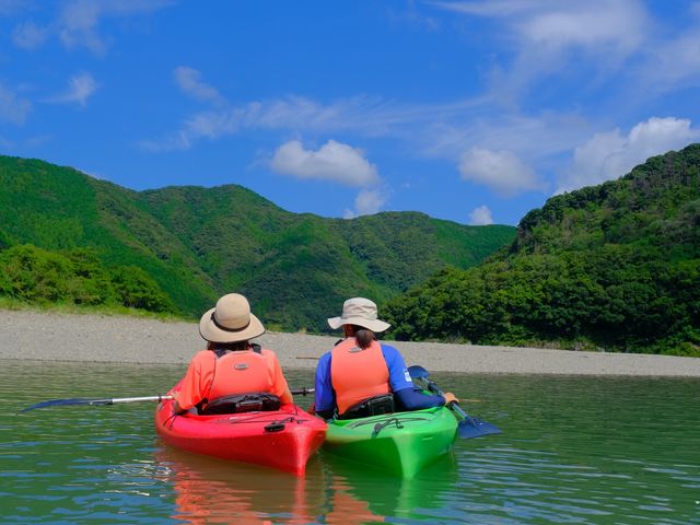 四万十川の定番カヌー♪(9月)_四万十川でSUPとカヌーのガイドツアー!withRIVER(ウィズリバー)
