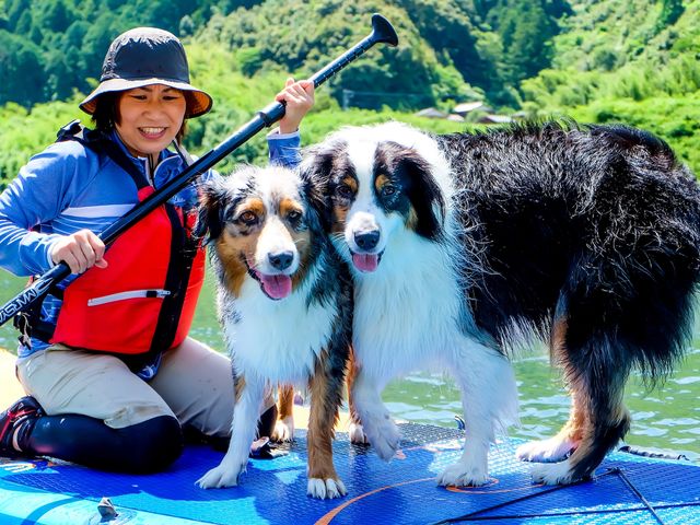 大事な家族と一緒に!(9月)_四万十川でSUPとカヌーのガイドツアー!withRIVER(ウィズリバー)