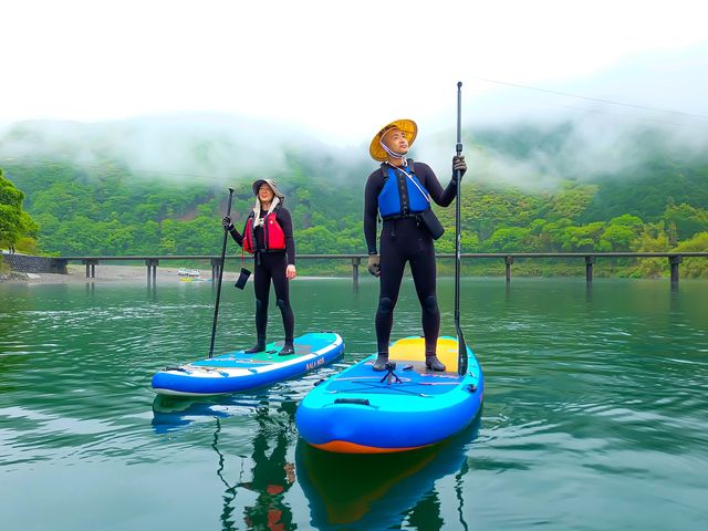 雨天時は、より神秘的な世界が増す。(10月)_四万十川でSUPとカヌーのガイドツアー!withRIVER(ウィズリバー)