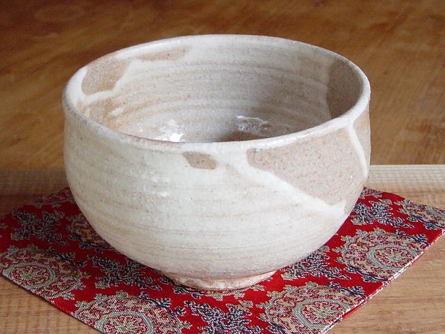 粉引茶碗_楓窯陶芸工房