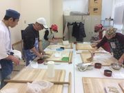 蕎麦カフェ竜人のそば打ち体験の写真2