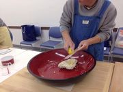 蕎麦カフェ竜人のそば打ち体験の写真3