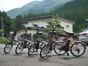 四万チャリ♪レンタル電動アシスト自転車(四万温泉でサイクリング)の写真2