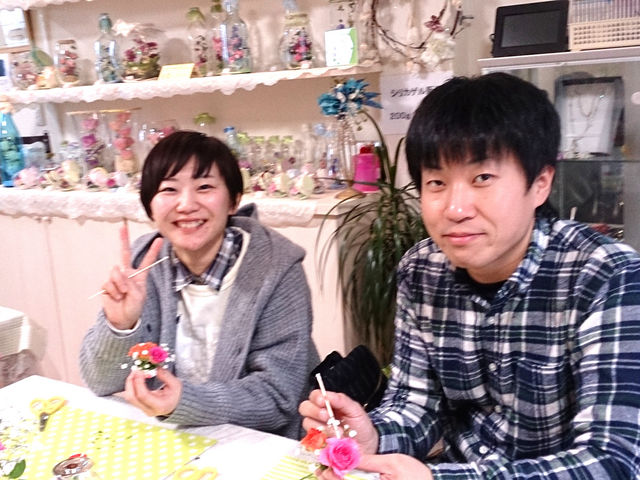 体験シーン(その2)_フラワースタジオ・ミヨコ