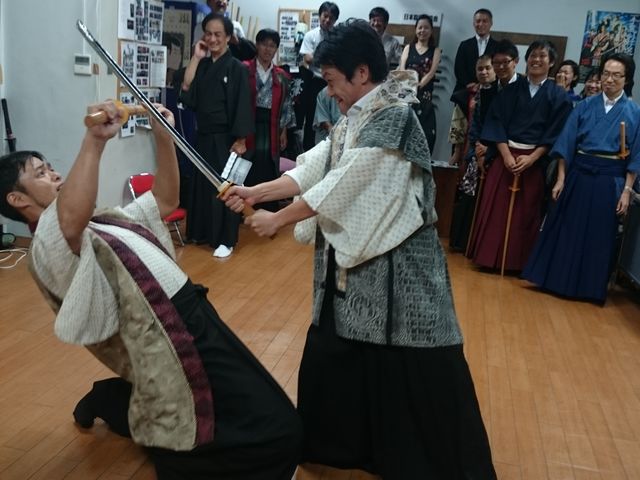 侍・忍者になりきって立ち回り!_日本殺陣道協会四ツ橋道場