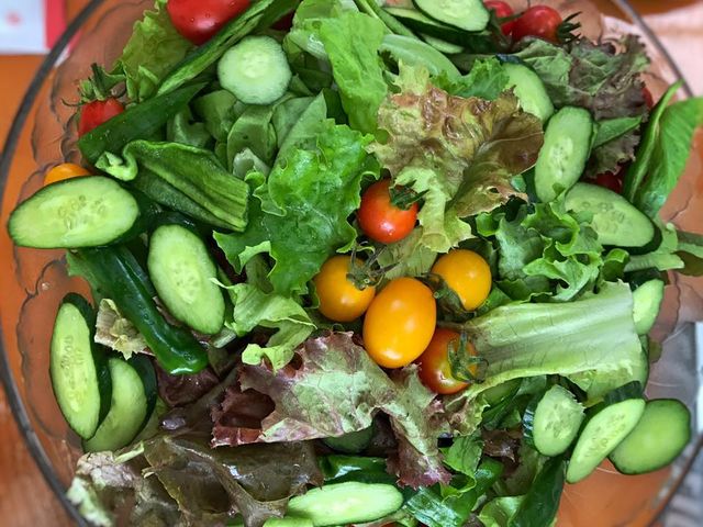 夏野菜のサラダ_自然栽培ただし〜農園