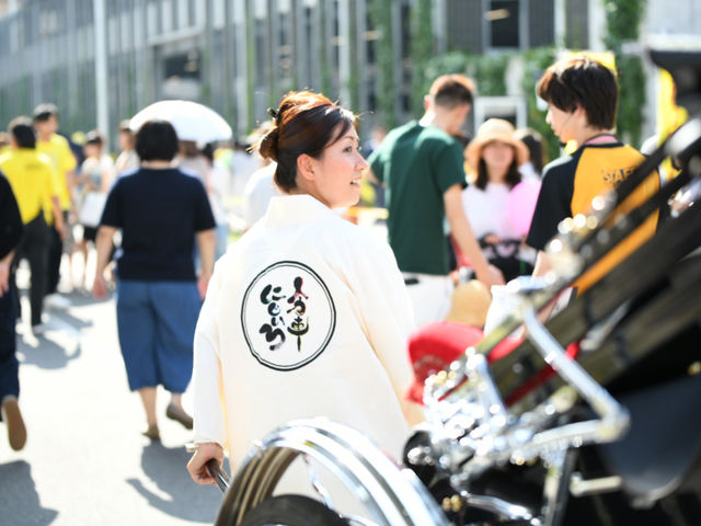 24時間テレビ出演のため、名古屋に出張した時の写真(*^^)v_人力車にじいろ(伊勢店)