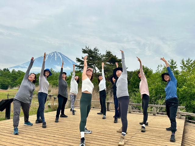ヨガトレッキング
_Nipa Yoga〜富士山の麓でヨガ〜