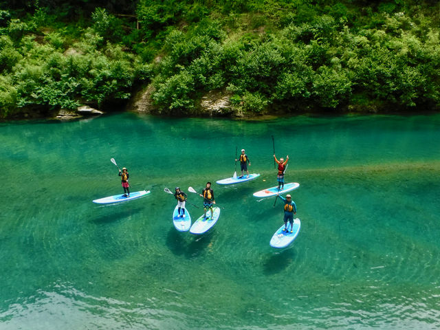 奥伊勢宮川を始め、琵琶湖や日本海へのSUPツアーも企画しています。_BC Caravan