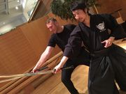 阿部道場 殺陣 侍体験の写真3