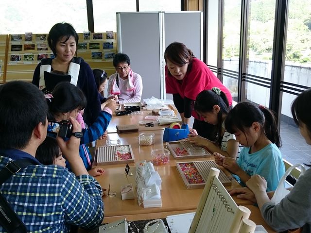 アクセサリー作り♪良い作品がたくさん出来ました!_あこやひめ