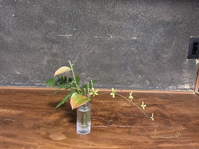 こんなの見たことない!?草花を使った生け花体験_フクチャンFARM