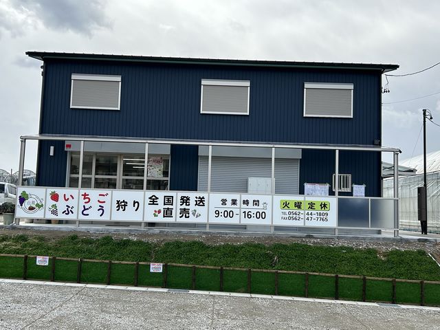 山銀ぶどういちご園