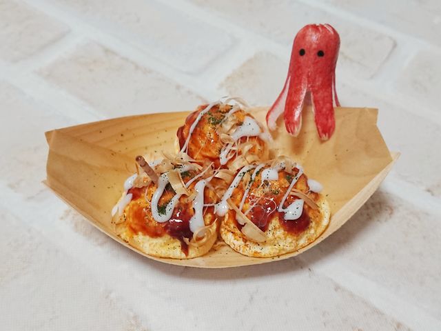 たこ焼き&たこさんウインナー_食品サンプル教室 アトリエステラ