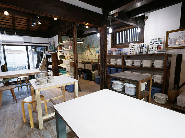 古民家を改装した教室内です_studio record 橦木町アトリエ
