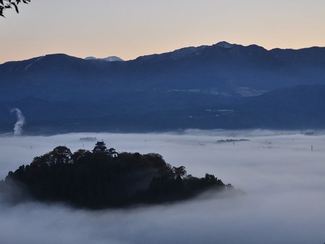 天空の城 (大野城)★或る気候条件を満たすと天空の城が出現します♪_源平酒造株式会社