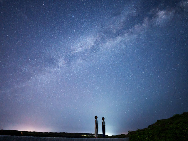 宮古島星空フォト key photo