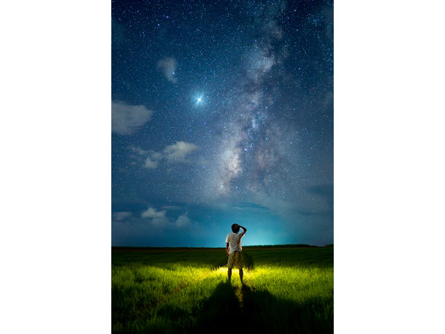 宮古島星空フォト key photo