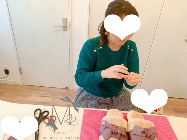 自分の癒しの時間にハンドメイドクラフトを!
体験から毎月、いらしてくださってます_カフェミナージュ ポーセラーツ 大人女性のお教室 mimosa*salon22