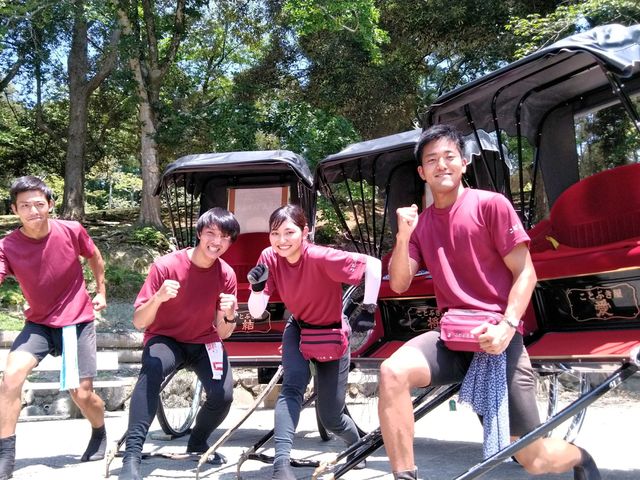 奈良公園・観光人力車ことぶき屋