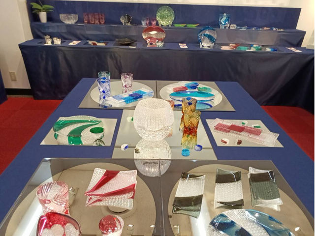 年に一回展示会を開催しています。(次回 2026年
6月初旬 東京交通会館)_切子教室 ガラススタジオ アトリエD・D