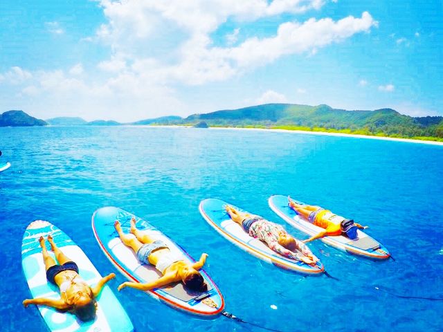 SUPヨガで心身共にリフレッシュ♪_Calmly Okinawa