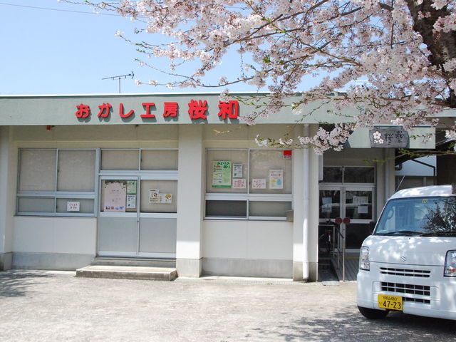 おかし工房桜和周辺には5本の桜があります。
春の満開時はとてもキレイですょ♪_おかし工房 sawa