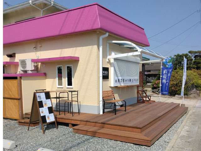 ブレンダーアイス工房和果(WAKA)
アイスやスムージーを販売してます。_キッズ・ベリーガーデン