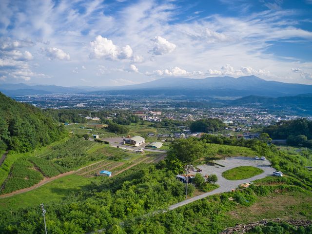 上空からの写真です。絶景です!_ウィスラー・スカイベース・KOMORO
