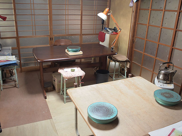 作業場_ちゃわん屋工房たなか
