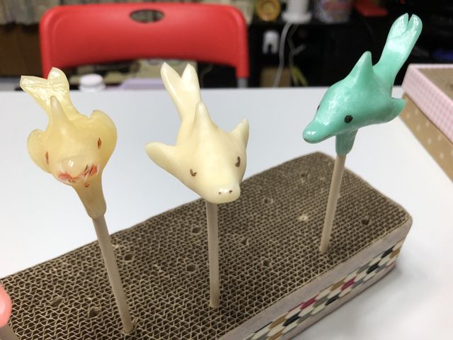 生徒様の作品です_あめ細工家 きたきや(飴細工)
