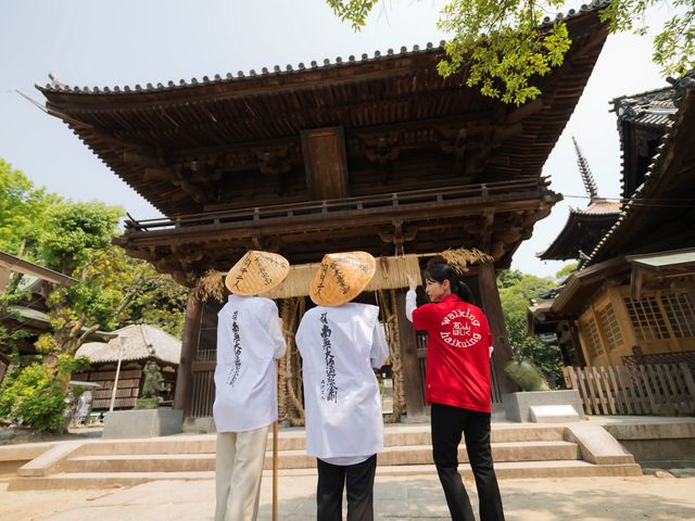 石手寺仁王門_松山はいく