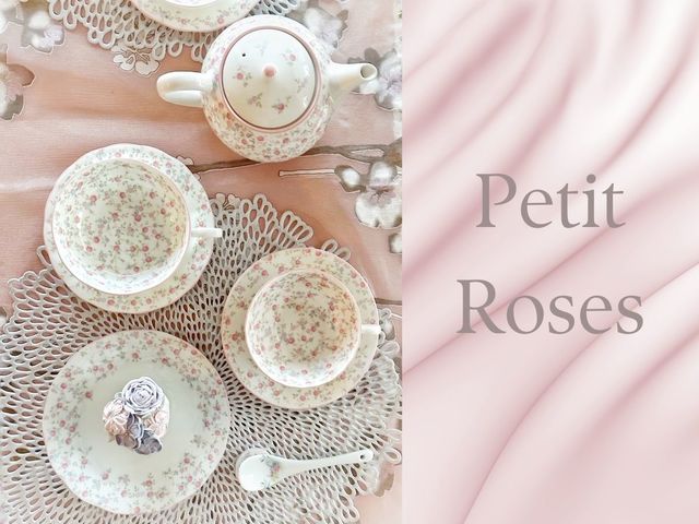 ポーセラーツでテーブルコーディネートもご提案_可愛い和菓子とポーセラーツ.クレイクチュール FREADIA