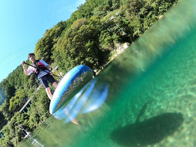 水中も視界良好!!_仁淀川アウトドアセンター
