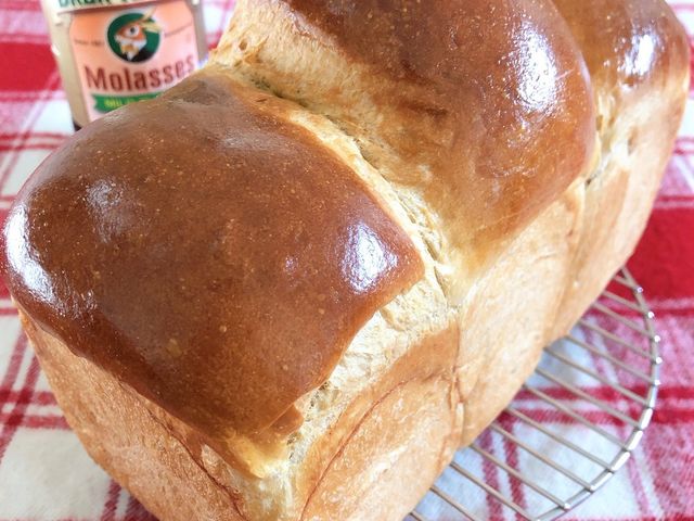 低温長時間発酵で作る
黒糖食パン_パン教室Pain au mayu