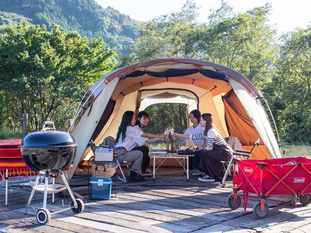 女子会などにもぜひおすすめです。_グリズリーBBQ&CAMP
