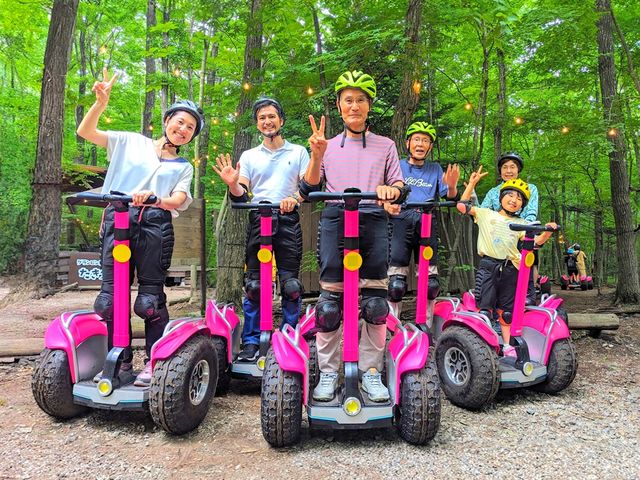 88歳の方も乗車できました!ご年配の方のちょっとしたアウトドアとしても人気です!_ジャイロライドパーク